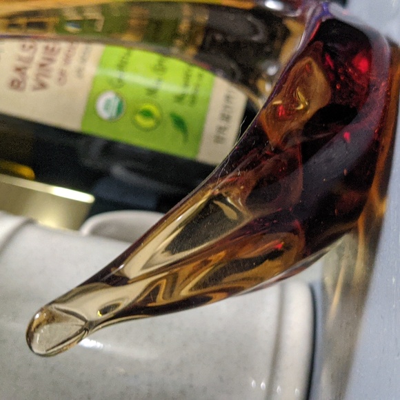 Glass Swan ring display dish vontage - Picture 3 of 4